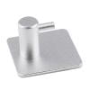 Ganchos para colgar toallas de cocina sin perforaciones, soporte para baño montado en la pared (plata) Tmvgtek Original