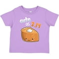 thumbnail image 3 of Inktastic Cute As 3.14 Pi Day Pumpkin Pie Pun Boys or Girls Toddler T-Shirt, 3 of 5