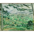 thumbnail image 3 of Paul Cézanne 18x15 Black Modern Framed Museum Art Print Titled - Mont Sainte-Victoire 2, 3 of 5