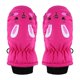 thumbnail image 1 of Guardurnaity Guantes de esquí artesanales exquisitos de tela, ajuste cómodo y amplia aplicación para actividades al aire libre guantes y mitones Rosa roja, 1 of 6
