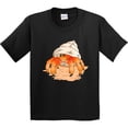 thumbnail image 3 of Inktastic Cute Hermit Crab on Beach Youth T-Shirt, 3 of 5