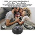 thumbnail image 2 of Wifi Mini Camera 1080p Hd Video Gizli Kamera Cctv Ip Cam Remote Night Vision Motion Sensor Magnetic Body Microcamera Camcorder, 2 of 3