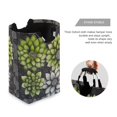 thumbnail image 3 of Yayeee Freestanding Laundry Hamper with Handle Collapsible Large Storage Basket for Clothes, Gray Floral, 3 of 7