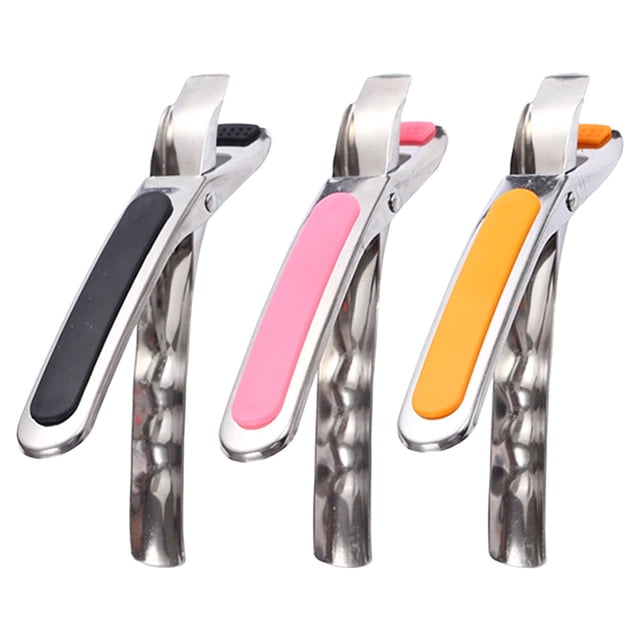 Stainless Steel Hot Plate Gripper for Kitchen Use with Secure Clamping Assorted Color