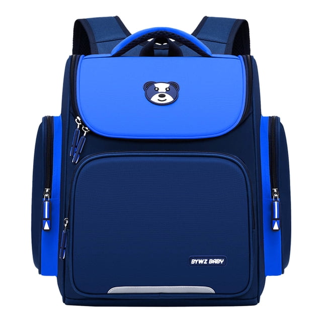 DPTALR Cartoon Elementary School Backpack Large Capacity Polyester Nylon School Bag For Kids Large Size(15x11.4x6.3in)