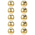 thumbnail image 2 of QQTDFG 5-50Pcs 16G Stainless Steel Replacement Balls for Ear Nose Lip Eyebrow Piercing-Gold-5mm-10pcs, 2 of 3