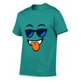 thumbnail image 2 of Playful Tongue Out Face T-Shirt with Cool Shades, 2 of 9