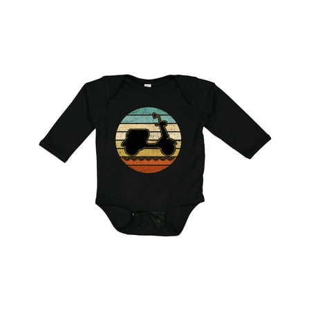 

Inktastic Scooter Motor Bike Cycling Gift Baby Boy or Baby Girl Long Sleeve Bodysuit