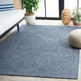 thumbnail image 4 of SAFAVIEH Machine Washable Rug Indoor/Outdoor Bermuda Collection - Bermuda Stacy Medallion Indoor/Outdoor Area Rug, Navy, 8' x 10', 4 of 12