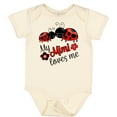 thumbnail image 3 of Inktastic My Mimi Loves Me with Cute Ladybugs Boys or Girls Baby Bodysuit, 3 of 5