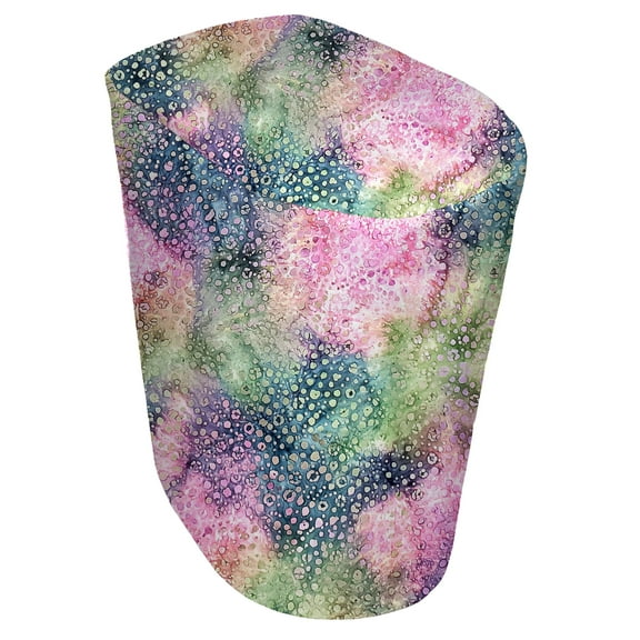 Batik Tie Dye Cover Compatible with Ninja Creami Ice Cream Maker by Penny's Needful Things (Regular) (Pink Blue Green Spots)