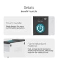 thumbnail image 5 of Smart Switch, 1P WiFi Smart Circuit Breaker, DIY Smart Switch Compatible with Alexa, Google Assistant, Smart Life, TUYA - Measurement, Voice Control and Timer Function, 16A, 5 of 5