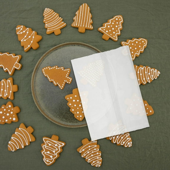 Hemoton 100pcs Clear Favor Bags Heat Seal Bags Food Packaging Bag Pouch Treat Bags Party Favor Bag For Bakery Cookies Sandwich Soap Packing