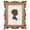 Gold, variant on AELS Vintage Picture Frame, Fits 5x7 Photos, Antique Photo Frame with Glass Front, Tabletop & Wall Hanging Display