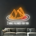 thumbnail image 4 of Handmadetneonsign Samosa Neon Sign, Samosa India Wall Art Decor, Samosa India Restaurant Wall Decor, 4 of 5