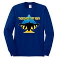 thumbnail image 2 of The Ghost Of Kyiv Mens Long Sleeve Shirt, Royal, Large, 2 of 4