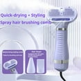 thumbnail image 4 of 5 In 1 Steam Cat Brush with 600W Dryer and Convertible Spray Hair Removal Comb for Pet Grooming Ideal for Indoor and Outdoor Use, 4 of 4