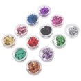 thumbnail image 3 of Nail Gold Foil Flakes for Manicure with 12Pcs Assorted Color Foil, 3 of 4