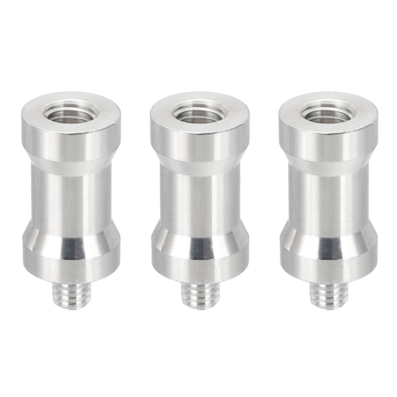 Uxcell Camera Spigot Screw Converter, Tripod Screw Adapter Spigot Stud for Light Stand Ball Head Flash 3