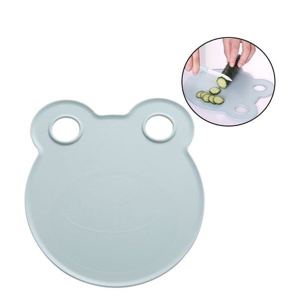 Inteprter Tabla de cortar de cocina para el hogar, comida auxiliar, frutas, verduras, picadora, alfombrilla Cocina y Comedor Azul Inteprter HA000763-05B