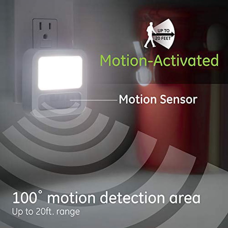 GE Motion Activated LED Night Light, Dusk-to-Dawn photo 3