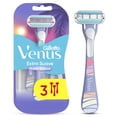 thumbnail image 1 of Rastrillo para Mujer Gillette Venus Extra Suave Miami con 3 Hojas para Depilar 3 pzas, 1 of 5