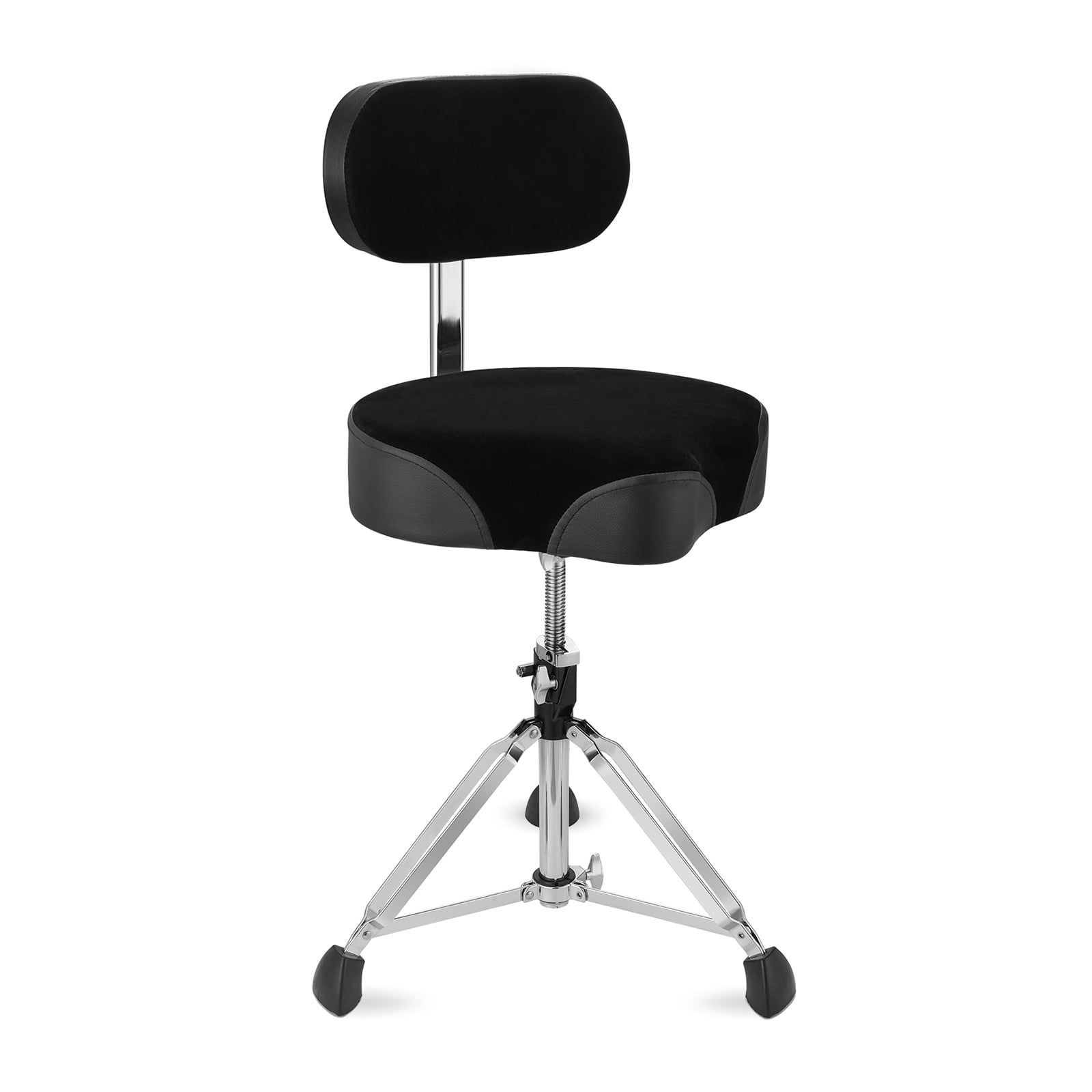 Starfavor Drum Throne with Backrest Height Adjustable Motorcycle Style