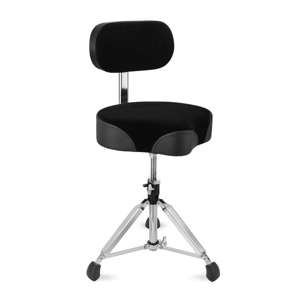 Starfavor Drum Throne with Backrest Height Adjustable Motorcycle Style