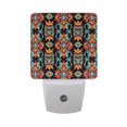 thumbnail image 6 of Yayeee LED Night Light for The Home Plug in With Light Sensors 2 Pack, Blue Geometric, 6 of 6