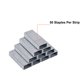 thumbnail image 2 of Grapas mini ALSISK N.º 10, 4000 piezas, color plata, 24 x 9 mm, 2 of 8