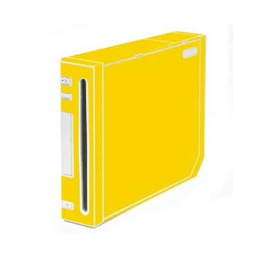 Nintendo Wii YELLOW Console Skin