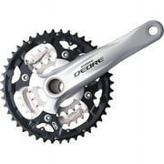 Shimano Deore M590 9-Speed 175mm 22/32/44t Crankset Silver with Bottom