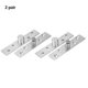 thumbnail image 1 of Lot de 2 charnières pivotantes à 360 degrés en acier inoxydable, charnières de porte pivotantes de 95 mm de long, pivot central, 1 of 4