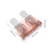 thumbnail image 3 of 10pcs 7.5A 32V Auto Car Caravan Truck SUV Barco Mini Fusibles (Marrón), 3 of 7