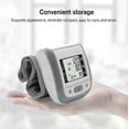 thumbnail image 3 of Automatic Wrist Digital Blood Pressure Monitor Digital Lcd Sphgmomanometer Heart Beat Rate Pulse Meter, 3 of 4