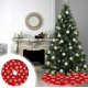 thumbnail image 2 of Falda Del Árbol de Navidad Falda Del Árbol de Navidad Decoración Del Cojín de Navidad Estilo de Granja Copo de Nieve Decoraciones de Vacaciones Fiesta Decoración Del Interior Del Hogar Decoraciones De, 2 of 9