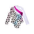 thumbnail image 5 of MSemis Child Girls Athletic One Piece Long Sleeve Leotard Top, 5 of 5