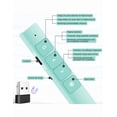 thumbnail image 4 of Apuntador Xtellar Presentador Láser Inalámbrico Remoto Usb Recargable Color Verde, 4 of 5