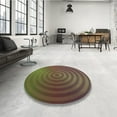 thumbnail image 3 of Ahgly Company Indoor Rectangle Patterned Dark Brown Area Rugs, 8' x 10', 3 of 6