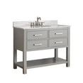 thumbnail image 5 of Avanity Brooks-V42 Brooks 42" Single Free Standing Wood Vanity Cabinet Only - Grey, 5 of 5