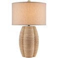thumbnail image 5 of Satin Black Abaca Rope Karnak Table Lamp Barry Goralnick, 5 of 7
