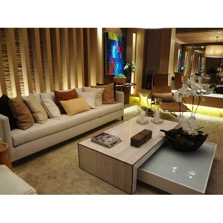Sofa Trends 2015 LAMINATED POSTER Luggage Living Room Sofa Casa Cor 2015 Color House Poster Print 24 x 36 ()