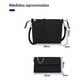 thumbnail image 4 of Set 3 Bolsas Bandolera Mujer Cosmetiquera Cartera Crossbody Color Negro, 4 of 8