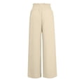 thumbnail image 5 of Stephy Women's New Thin Elastic Loose Large Size Korean Version of Everything Long Trousers Casual Trousers Haren, Black, L, 5 of 5