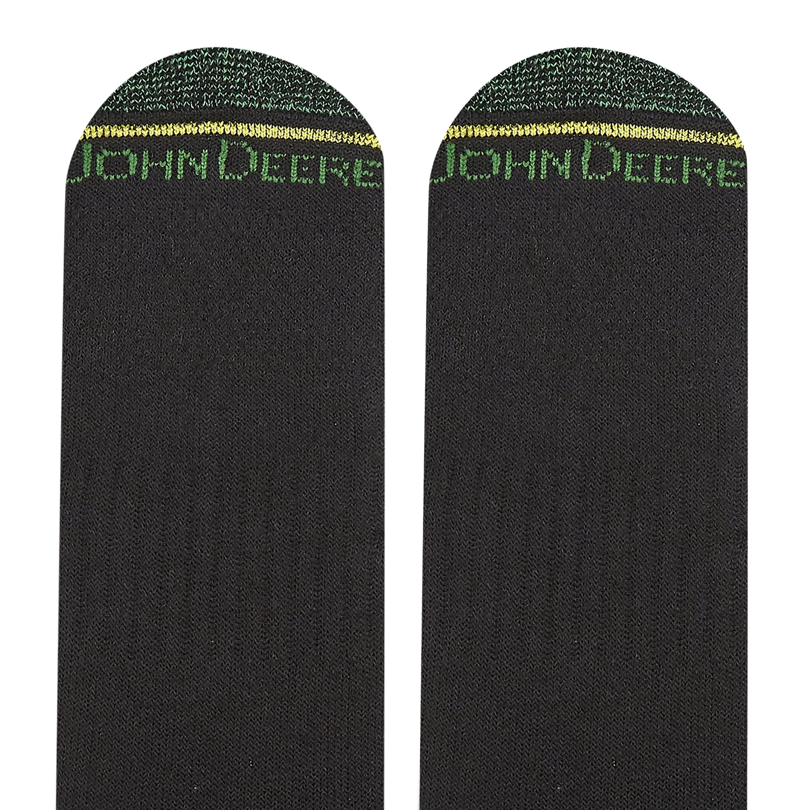 John Deere Men's Socks, Workwear Max Cushion Crew Socks, 6-Pack