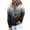 Black, variant on Jinhomg Women's Quarter Button Sweatshirt Lightweight Heart Printed Drawstring Hoodies Casual Comfy Long Sleeve Holiday Pullover Top with Kangaroo Pocket 2025 Saving Black L