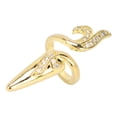 thumbnail image 3 of Women Fingernail Rings,Women Fingernail Rings Charming Rhinestones Fingernail Ring Nail Cover Ring Multi-Functional, 3 of 8