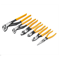 Gearwrench Pitbull Mixed Plier Set Dipped Handle 6Pc