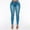Blue, variant on Women's Skinny High Waist Stretch Denim Jeans Slim Fit Comfortable Fashion Casual Pants