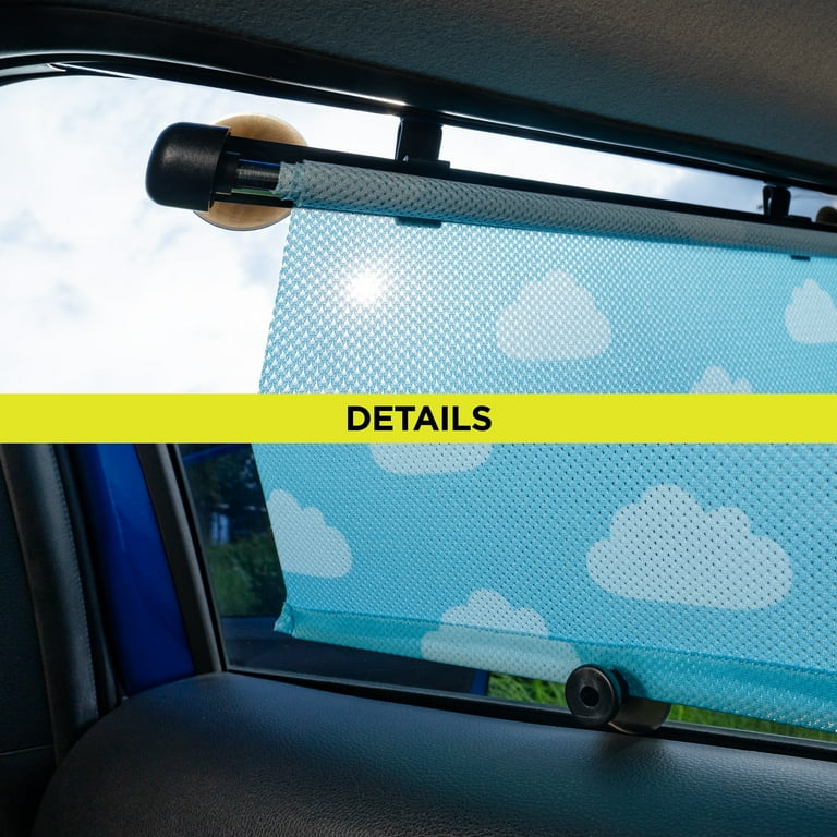 Auto Drive Retractable Window Sun Shade, 14" x 19" photo 7